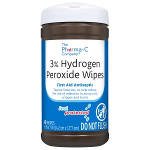 3% Hydrogen Peroxide Wipes
