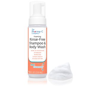 Foaming Rinse-Free Shampoo & Body Wash-2 Variants